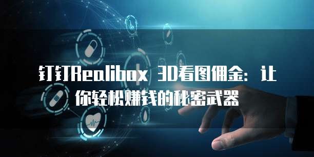 钉钉Realibox 3D看图佣金:让你轻松赚钱的秘密武器