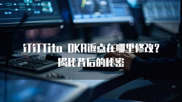 钉钉Tita OKR返点在哪里修改?揭秘背后的秘密