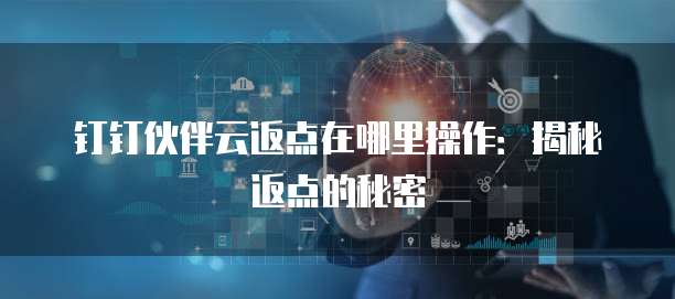 钉钉伙伴云返点在哪里操作:揭秘返点的秘密