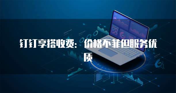 钉钉享搭收费:价格不菲但服务优质