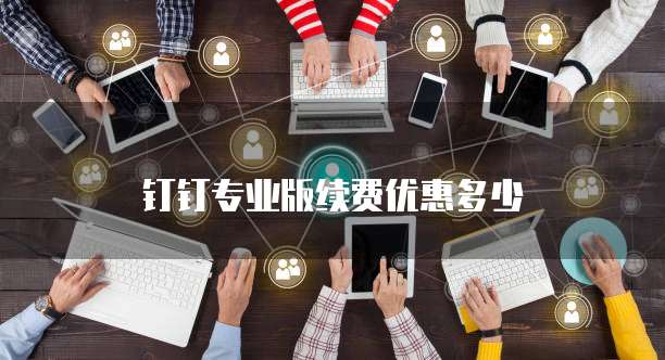钉钉专业版续费优惠多少