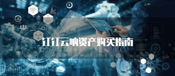 钉钉云呐资产购买指南