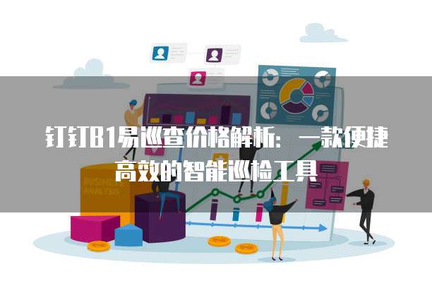 钉钉B1易巡查价格解析：一款便捷高效的智能巡检工具