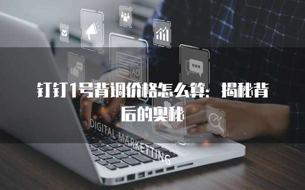 钉钉1号背调价格怎么算:揭秘背后的奥秘