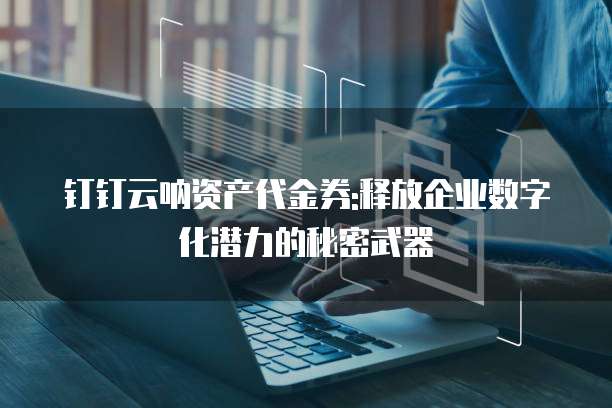 钉钉云呐资产代金券:释放企业数字化潜力的秘密武器