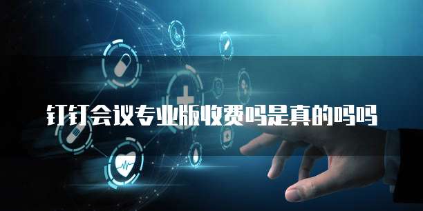 钉钉会议专业版收费吗是真的吗吗