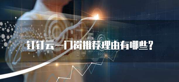 钉钉云一门岗推荐理由有哪些?