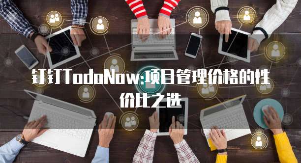 钉钉TodoNow:项目管理价格的性价比之选