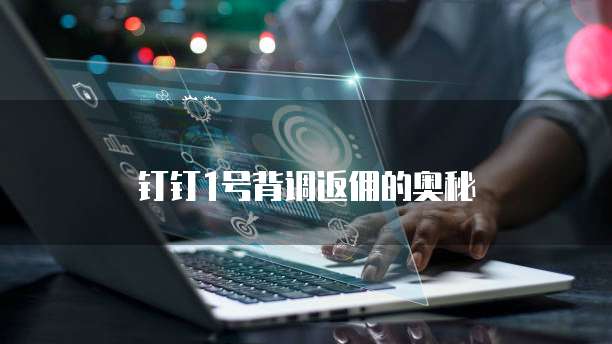 钉钉1号背调返佣的奥秘