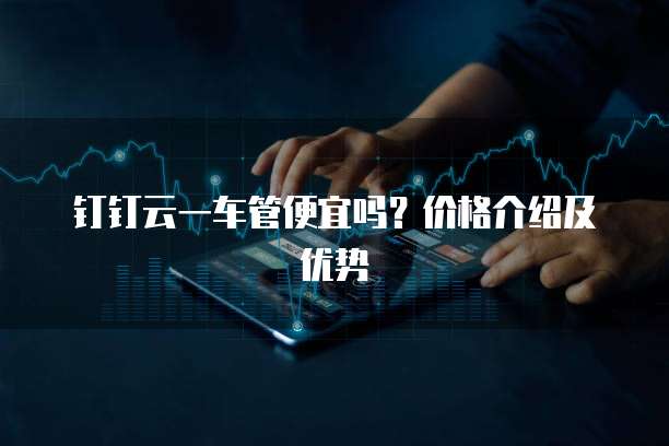 钉钉云一车管便宜吗?价格介绍及优势
