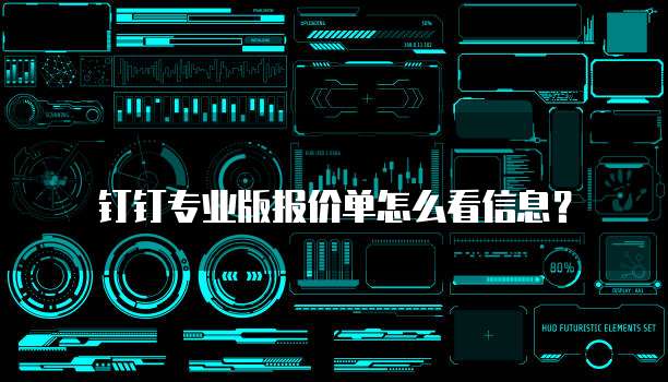 钉钉专业版报价单怎么看信息?