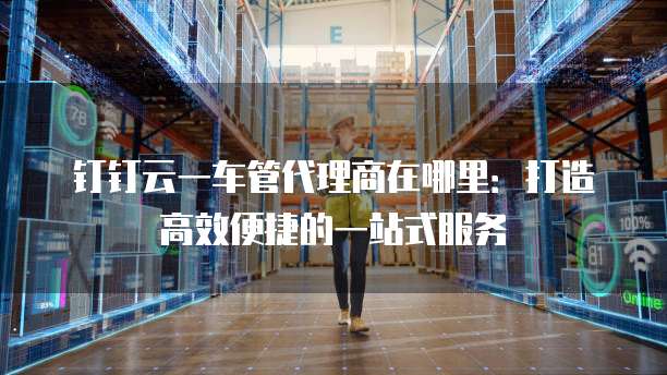 钉钉云一车管代理商在哪里：打造高效便捷的一站式服务