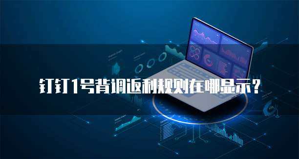 钉钉1号背调返利规则在哪显示?
