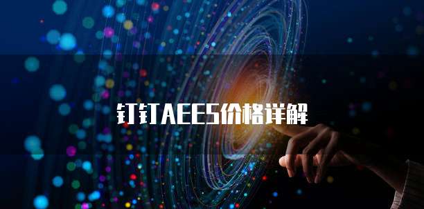 钉钉AEES价格详解