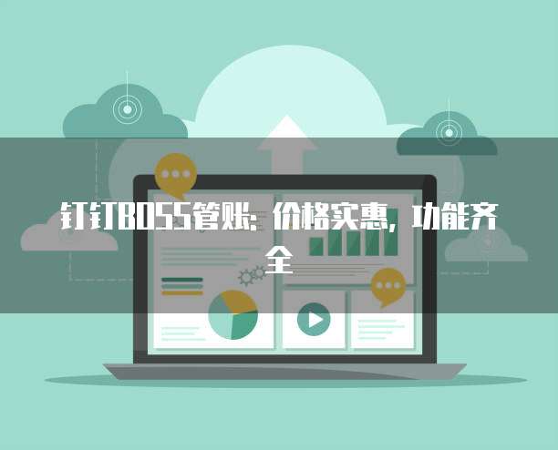 钉钉BOSS管账: 价格实惠, 功能齐全