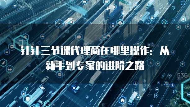 钉钉三节课代理商在哪里操作:从新手到专家的进阶之路