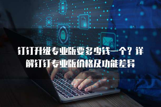 钉钉升级专业版要多少钱一个?详解钉钉专业版价格及功能差异