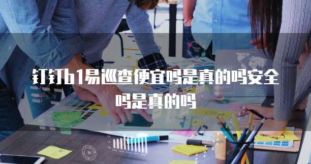 钉钉b1易巡查便宜吗是真的吗安全吗是真的吗