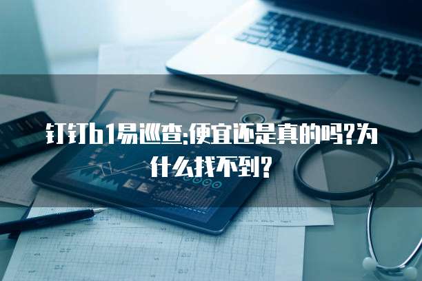 钉钉b1易巡查:便宜还是真的吗?为什么找不到?