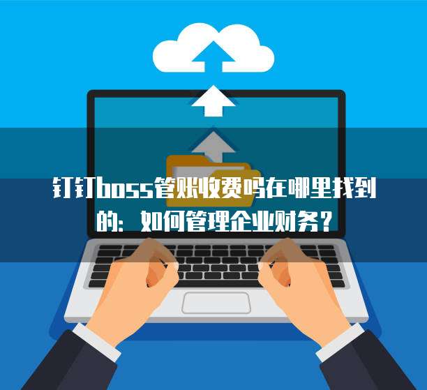 钉钉boss管账收费吗在哪里找到的:如何管理企业财务?