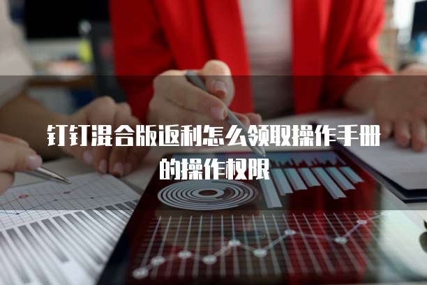 钉钉混合版返利怎么领取操作手册的操作权限