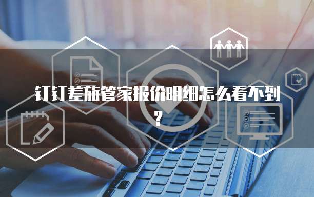 钉钉差旅管家报价明细怎么看不到?