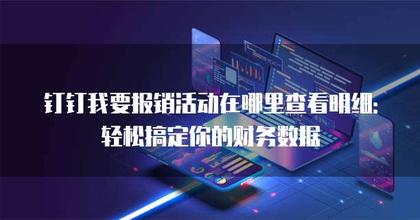 钉钉我要报销活动在哪里查看明细:轻松搞定你的财务数据