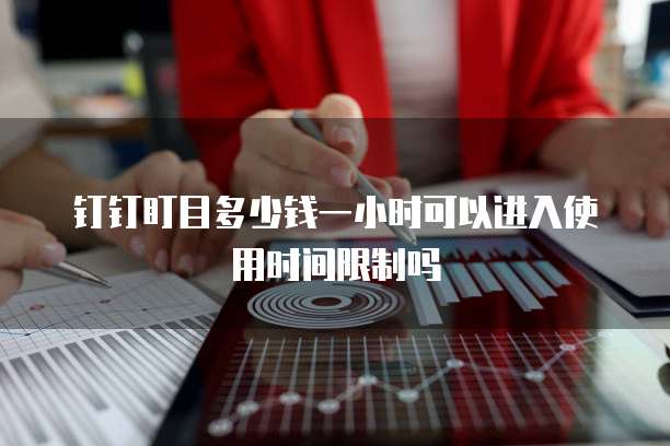 钉钉盯目多少钱一小时可以进入使用时间限制吗