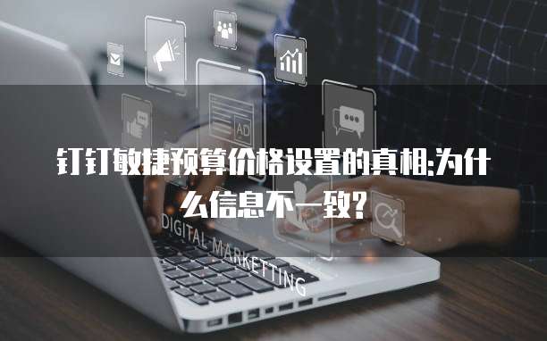 钉钉敏捷预算价格设置的真相:为什么信息不一致?