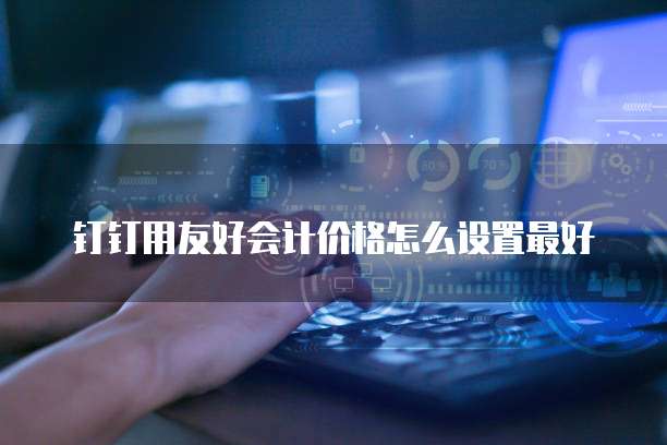 钉钉用友好会计价格怎么设置最好