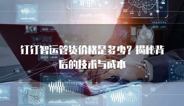 钉钉智运管货价格是多少?揭秘背后的技术与成本