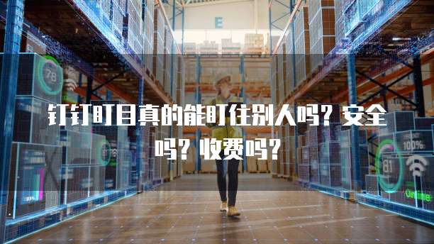 钉钉盯目真的能盯住别人吗?安全吗?收费吗?