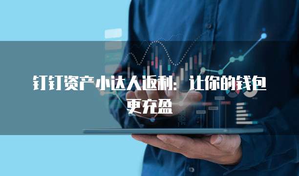 钉钉资产小达人返利:让你的钱包更充盈
