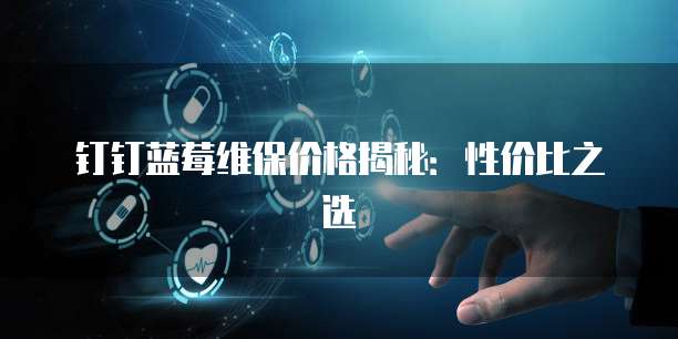 钉钉蓝莓维保价格揭秘:性价比之选