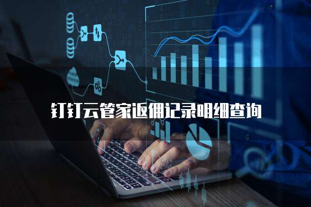 钉钉云管家返佣记录明细查询