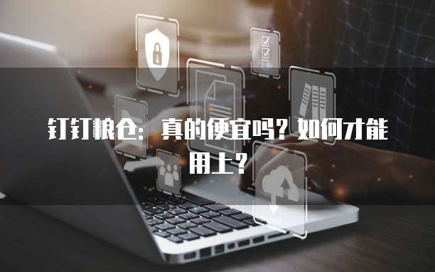 钉钉粮仓:真的便宜吗?如何才能用上?