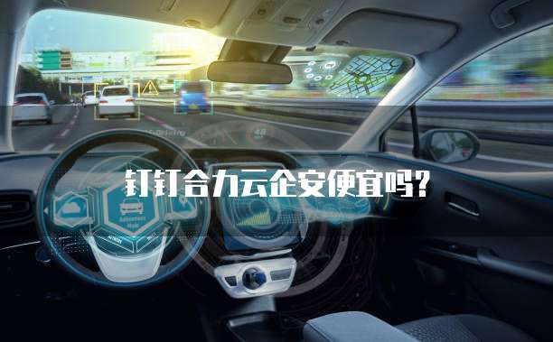 钉钉合力云企安便宜吗？