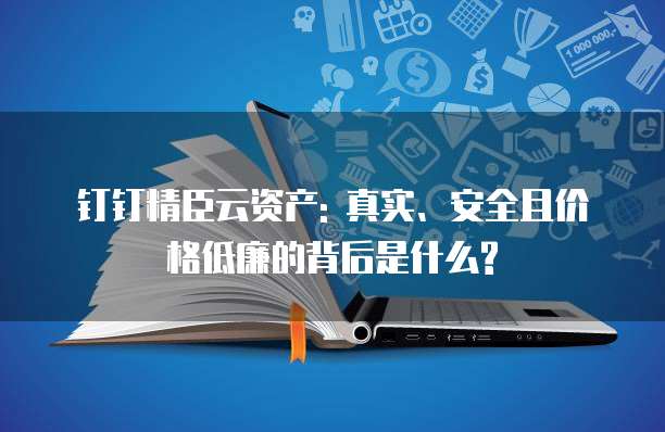 钉钉精臣云资产: 真实、安全且价格低廉的背后是什么?