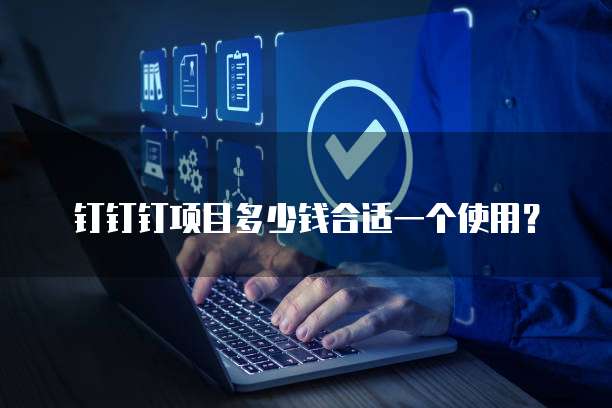 钉钉钉项目多少钱合适一个使用?
