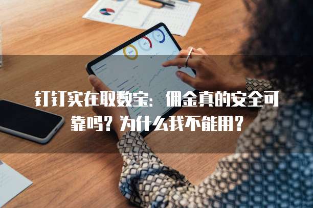 钉钉实在取数宝:佣金真的安全可靠吗?为什么我不能用?