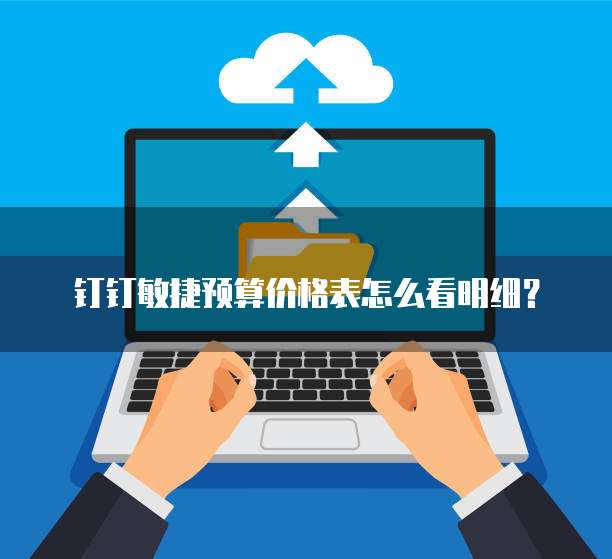 钉钉敏捷预算价格表怎么看明细?