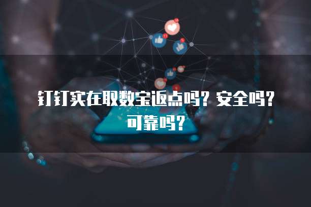 钉钉实在取数宝返点吗？安全吗？可靠吗？