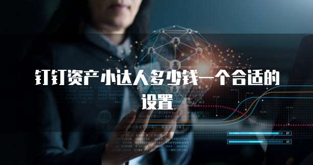 钉钉资产小达人多少钱一个合适的设置