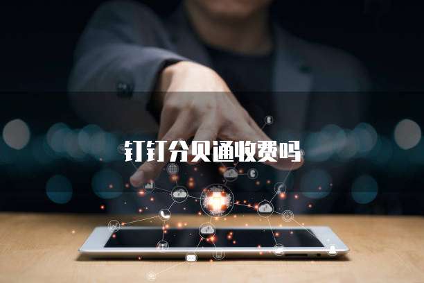 钉钉分贝通收费吗