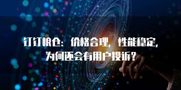 钉钉粮仓:价格合理,性能稳定,为何还会有用户投诉?