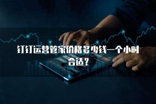 钉钉运营管家价格多少钱一个小时合适?