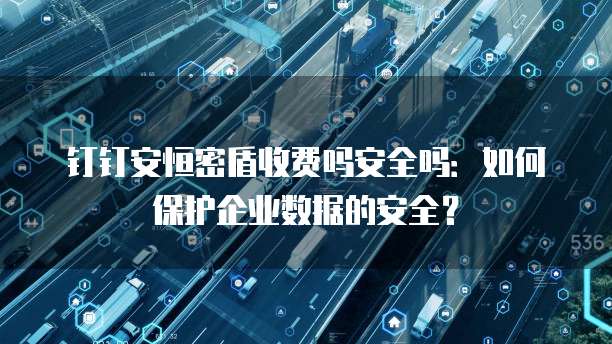 钉钉安恒密盾收费吗安全吗:如何保护企业数据的安全?