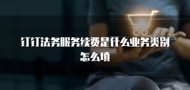 钉钉法务服务续费是什么业务类别怎么填