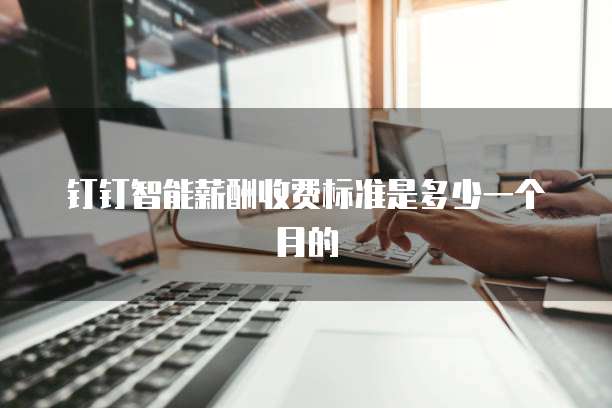 钉钉智能薪酬收费标准是多少一个月的