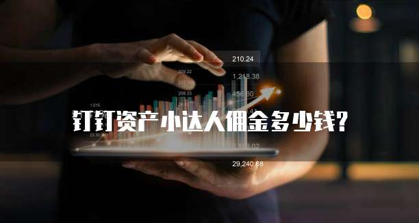 钉钉资产小达人佣金多少钱?